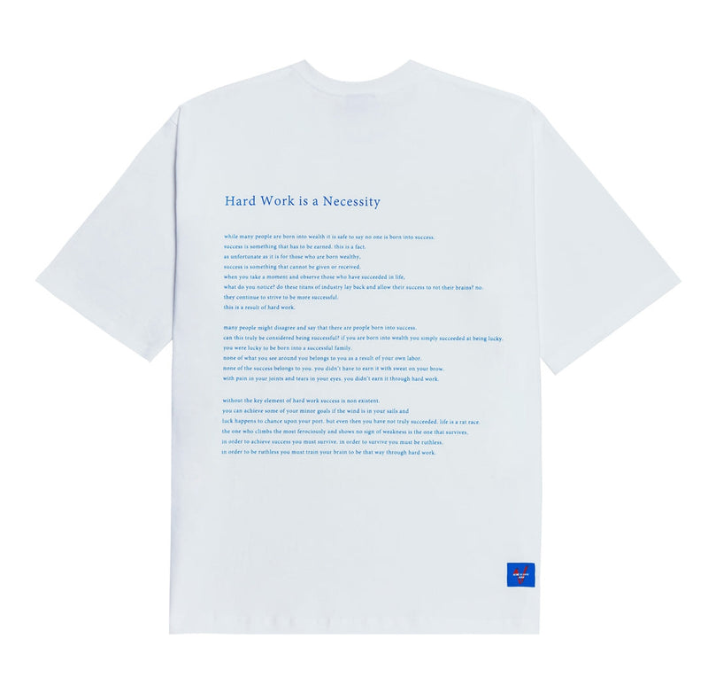 アクメドラビ(acme' de la vie) SUCCESS V LOGO SHORT SLEEVE T-SHIRT WHITE