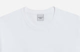 アクメドラビ(acme' de la vie)  OUTLINE V LOGO SHORT SLEEVE T-SHIRT WHITE