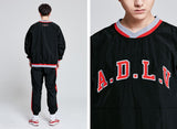 アクメドラビ(acme' de la vie) ADLV PULLOVER SWEATSHIRT BLACK