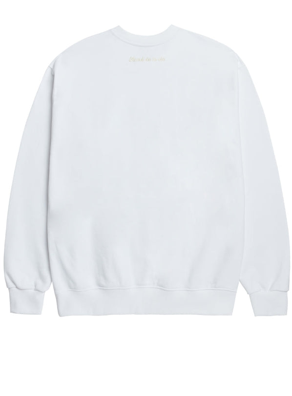 アクメドラビ(acme' de la vie) STRAY HEART SWEATSHIRT WHITE
