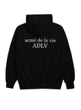 アクメドラビ(acme' de la vie) ADLV BABY FACE HOODIE BLACK RABBIT