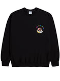 アクメドラビ(acme' de la vie) ADLV BABY FACE SWEATSHIRT BLACK MINI DONUTS 1