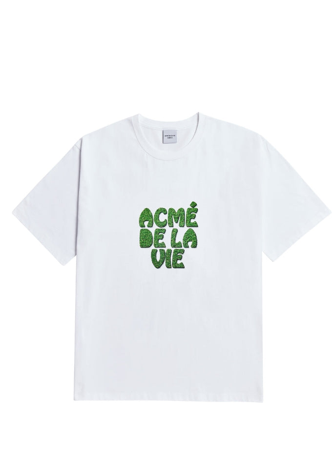 アクメドラビ(acme' de la vie) ADLV GRASS LOGO SHORT SLEEVE T-SHIRT