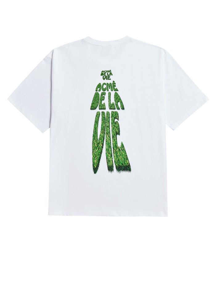 アクメドラビ(acme' de la vie) ADLV GRASS LOGO SHORT SLEEVE T-SHIRT