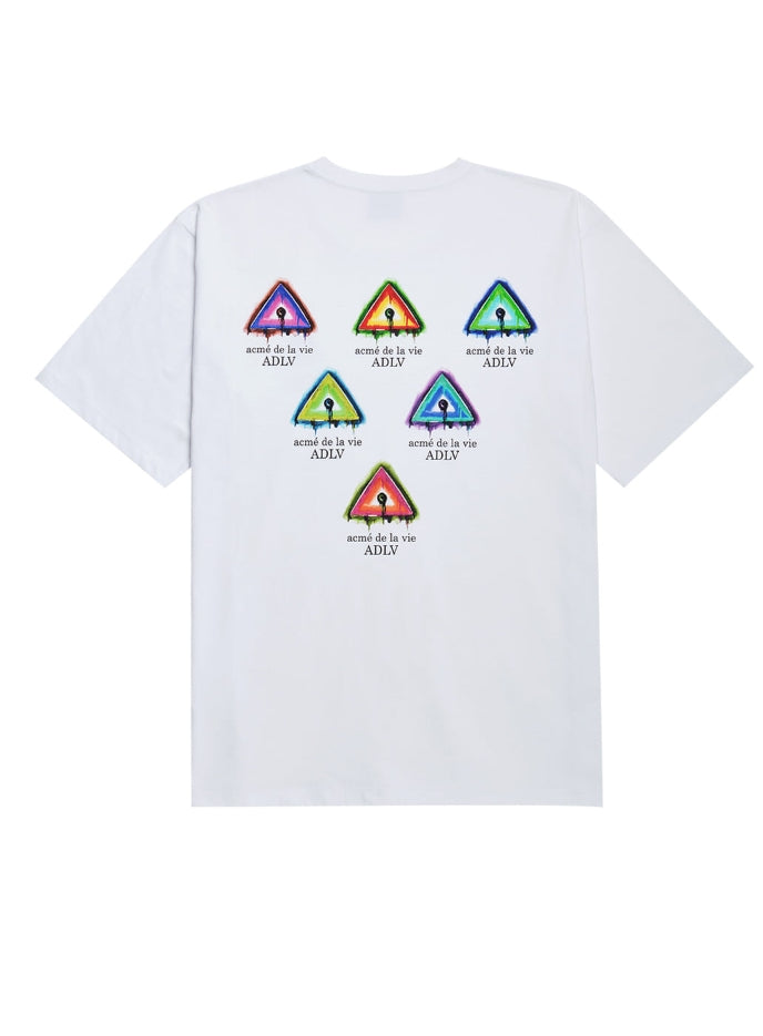 アクメドラビ(acme' de la vie) ADLV TRIANGLE SHORT SLEEVE T-SHIRT
