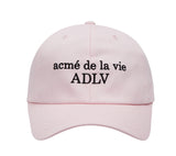 アクメドラビ(acme' de la vie) ADLV BASIC BALL CAP PINK