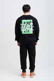 アクメドラビ(acme' de la vie) ADLV 'ACME' SWEATSHIRT BLACK