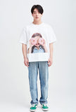 アクメドラビ(acme' de la vie) ADLV BABY FACE SHORT SLEEVE T-SHIRT WHITE DONUTS 3