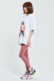 アクメドラビ(acme' de la vie) ADLV BABY FACE SHORT SLEEVE T-SHIRT WHITE DONUTS 3