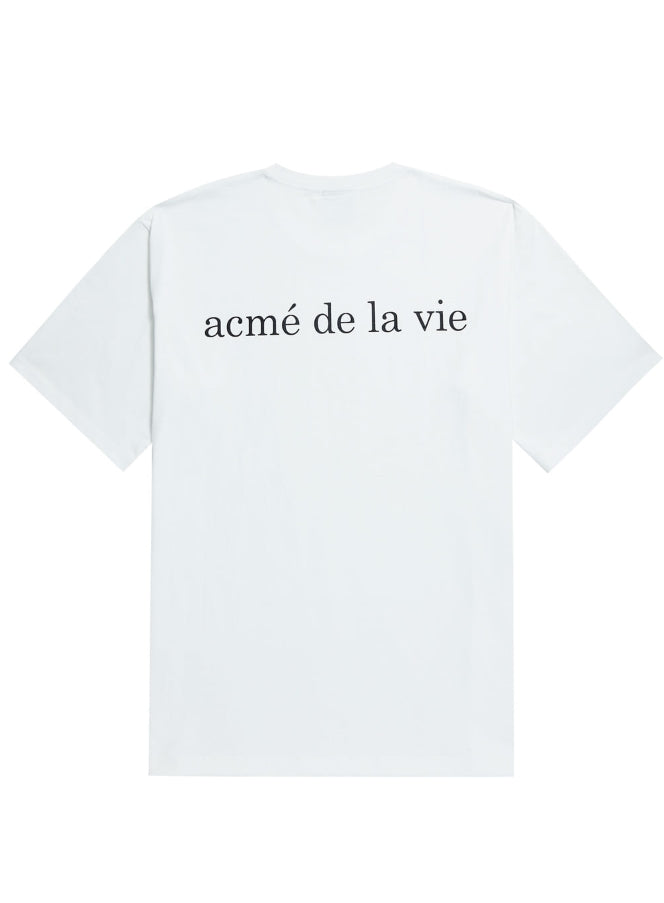 アクメドラビ(acme' de la vie) ADLV BABY FACE SHORT SLEEVE T-SHIRT WHITE DONUTS 3