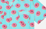 アクメドラビ(acme' de la vie) DONUTS SHIRT SKY BLUE