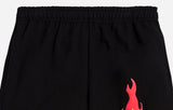 アクメドラビ(acme' de la vie)FLAME LOGO EMBO PANTS FOR MEN BLACK