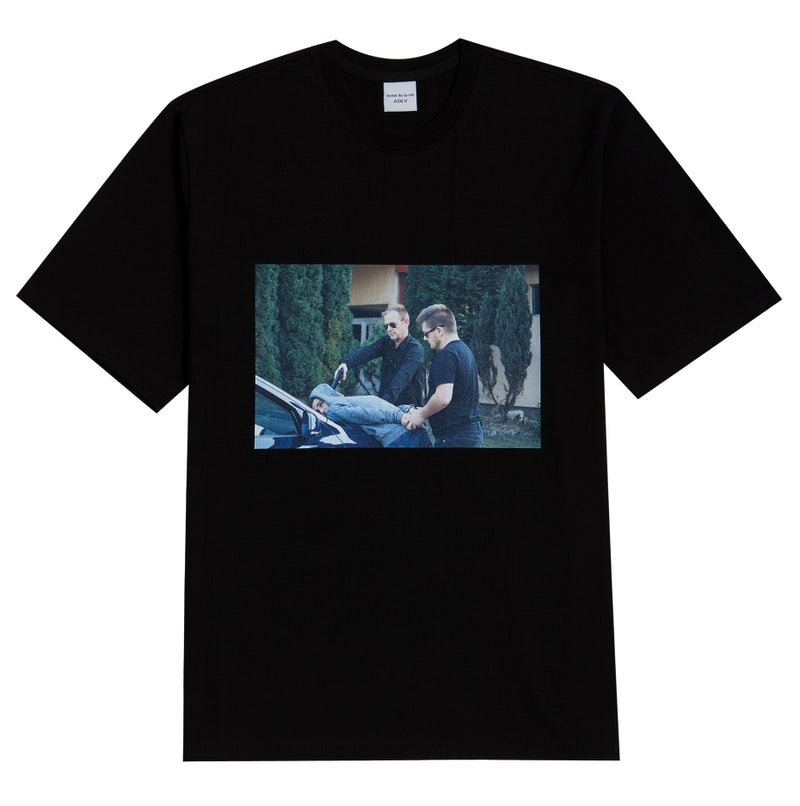 アクメドラビ(acme' de la vie) ADLV SHORT SLEEVE T-SHIRT ARREST BLACK