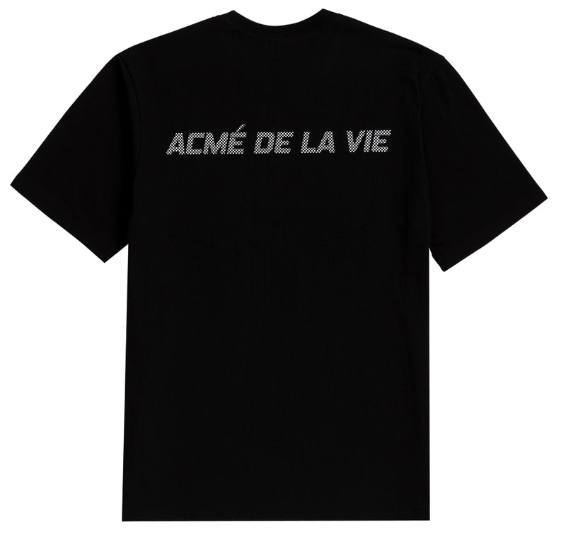 アクメドラビ(acme' de la vie) ADLV SHORT SLEEVE T-SHIRT ARREST BLACK