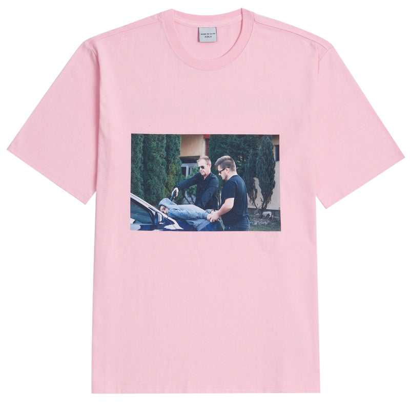 アクメドラビ(acme' de la vie) ADLV SHORT SLEEVE T-SHIRT ARREST LIGHT PINK