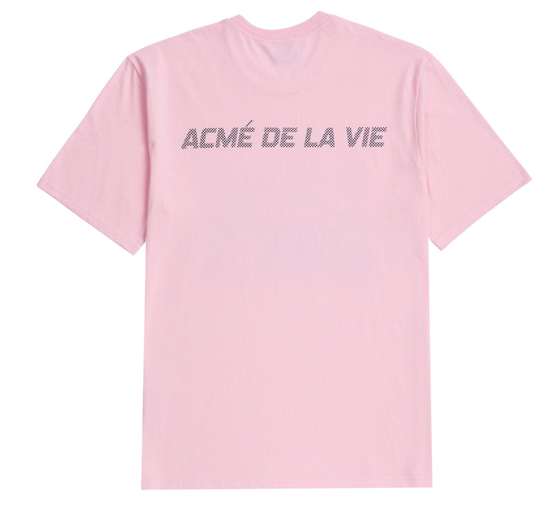 アクメドラビ(acme' de la vie) ADLV SHORT SLEEVE T-SHIRT ARREST LIGHT PINK