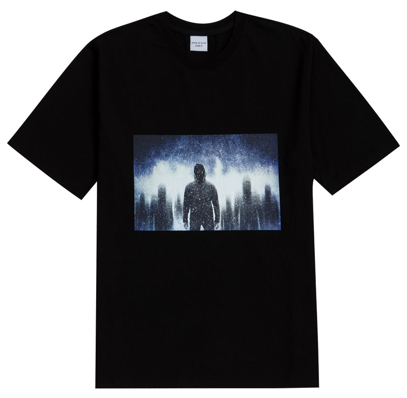 アクメドラビ(acme' de la vie) ADLV SHORT SLEEVE T-SHIRT DARKNESS BLACK
