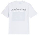 アクメドラビ(acme' de la vie) ADLV SHORT SLEEVE T-SHIRT DARKNESS WHITE