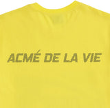 アクメドラビ(acme' de la vie) ADLV SHORT SLEEVE T-SHIRT ARREST YELLOW