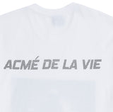 アクメドラビ(acme' de la vie) ADLV SHORT SLEEVE T-SHIRT DARKNESS WHITE