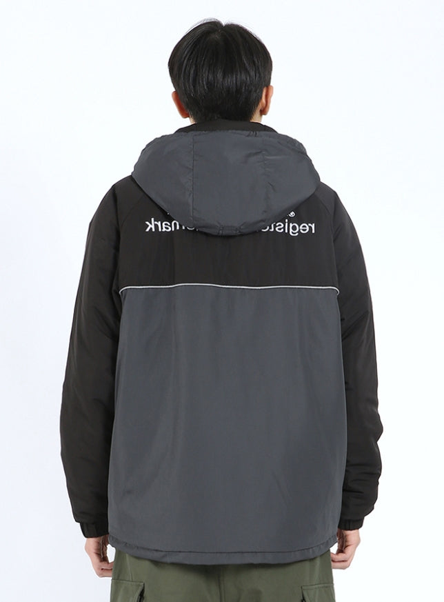 NOMANUAL(ノーマニュアル) PRIMALOFT C.W PARKA - BLACK