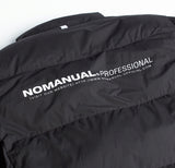 NOMANUAL(ノーマニュアル) REFLECTIVE PRO SHORT PADDING - BLACK