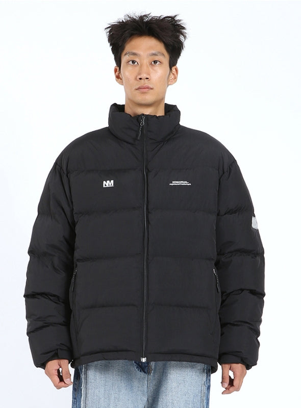 NOMANUAL(ノーマニュアル) BACK POCKET DUCK DOWN - BLACK