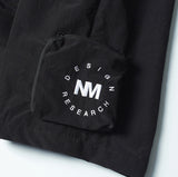 NOMANUAL(ノーマニュアル) NYLON CARGO SHORTS - BLACK