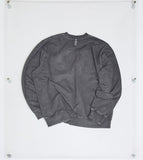 NOMANUAL(ノーマニュアル) S.LOGO SWEATSHIRT - CHACOAL