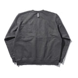 NOMANUAL(ノーマニュアル) S.LOGO SWEATSHIRT - CHACOAL