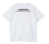 NOMANUAL(ノーマニュアル) BUY NOMANUAL T-SHIRT - WHITE