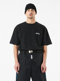 NOMANUAL(ノーマニュアル) NM CONSTRUCTION T-SHIRT - BLACK
