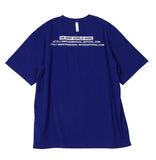 NOMANUAL(ノーマニュアル) NM INDUSTRIES T-SHIRT - BLUE