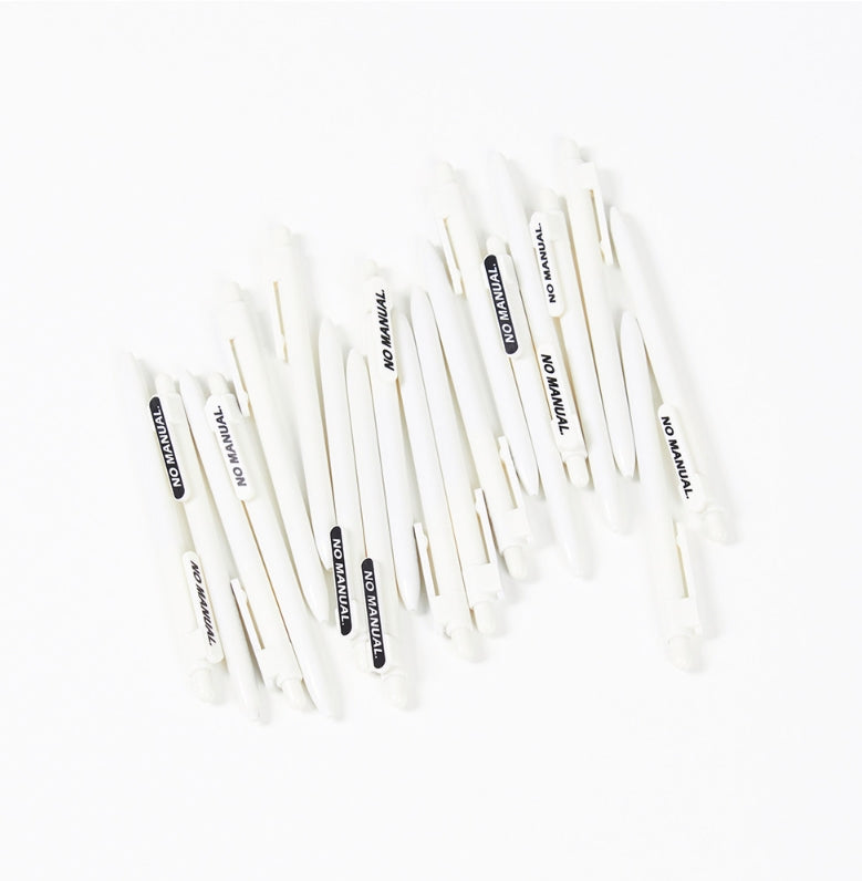 NOMANUAL(ノーマニュアル) NM LOGO BALLPEN (4EA)