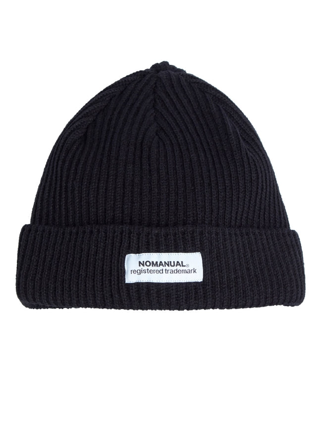 NOMANUAL(ノーマニュアル) NM LOGO BEANIE