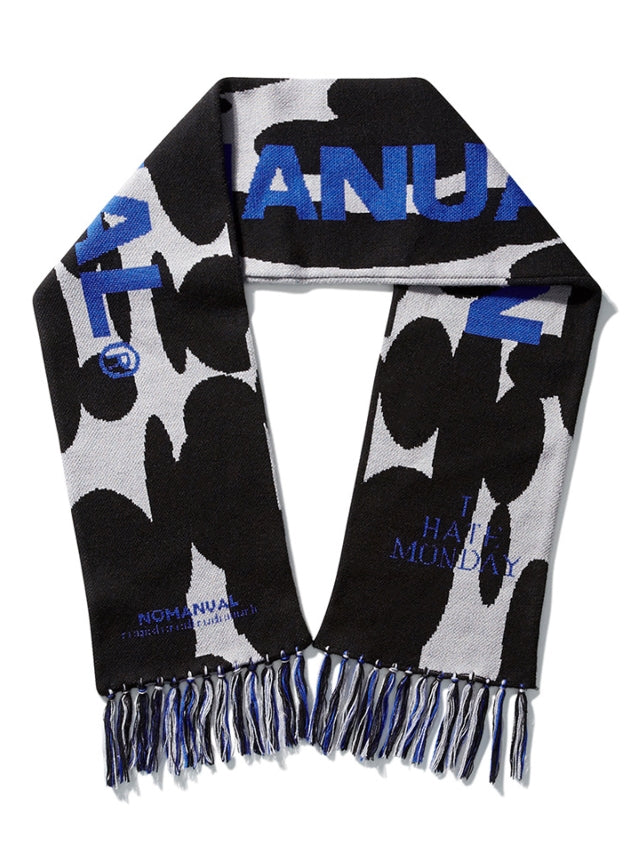 NOMANUAL(ノーマニュアル) NM CAMOUFLAGE MUFFLER