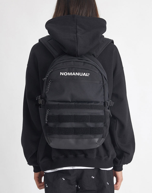 NOMANUAL(ノーマニュアル) NM UTILITY BACKPACK - BLACK