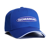 NOMANUAL(ノーマニュアル) CIRCLE LOGO BALLCAP - BLUE