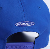 NOMANUAL(ノーマニュアル) CIRCLE LOGO BALLCAP - BLUE