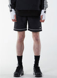 NOMANUAL(ノーマニュアル) WARM-UP SWEAT SHORTS - BLACK