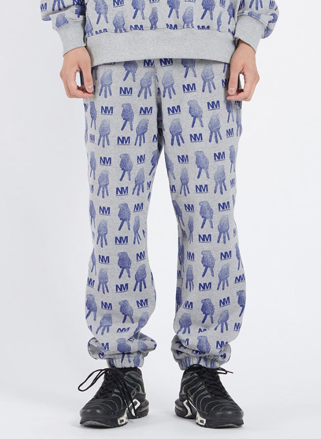 NOMANUAL(ノーマニュアル) F.S SWEAT PANTS - MELANGE