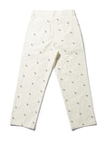 NOMANUAL(ノーマニュアル) NM PATTERN PANTS - WHITE