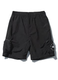 NOMANUAL(ノーマニュアル) NYLON CARGO SHORTS - BLACK