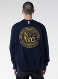 NOMANUAL(ノーマニュアル) WORLD CHAMPIONSHIP SWEAT SHIRT - NAVY