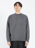 NOMANUAL(ノーマニュアル) S.LOGO SWEATSHIRT - CHACOAL