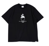 NOMANUAL(ノーマニュアル) SAFETY HELMET T-SHIRT - BLACK