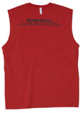 NOMANUAL(ノーマニュアル) LUNCH TIME SLEEVELESS - RED