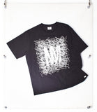 NOMANUAL(ノーマニュアル) W.N LOGO T-SHIRT - BLACK