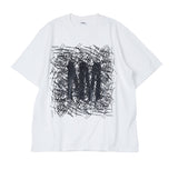 NOMANUAL(ノーマニュアル) W.N LOGO T-SHIRT - WHITE