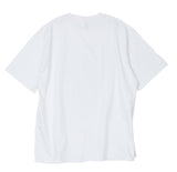 NOMANUAL(ノーマニュアル) W.N LOGO T-SHIRT - WHITE